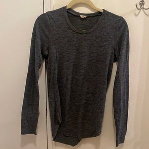 Wilfred Free Go-To Long-sleeve: Charcoal Grey size Medium